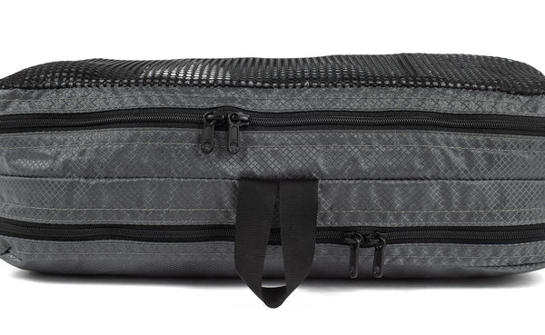 Large or Small Laundry Packing Cube in Graphite Piscine